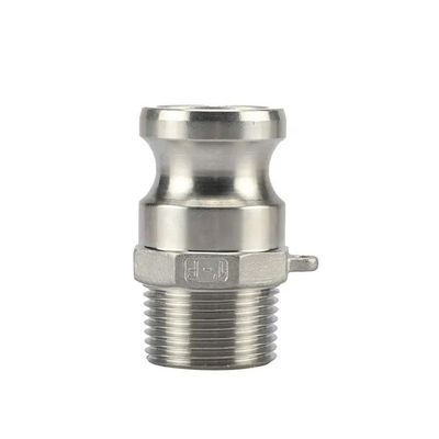 2 "Plug x 2" NPT Maschio Globale Tipo F Accoppiamento Camlock e Fitture di tubo di scanalatura per durevole