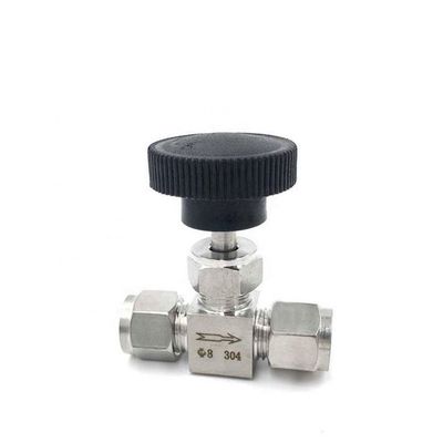 ODM Supported Sanitary Stainless Steel 304 316L Needle Valve con superficie lucidata a specchio