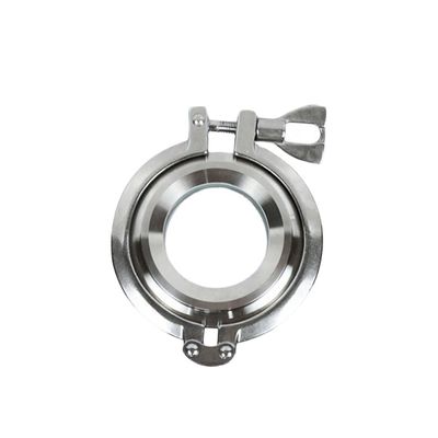 ISO 9001 Certificato Sanitario 304 316L Acciaio inossidabile Clamp Connection End Sight Glass