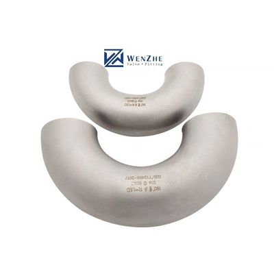 Saldatura a 180 gradi gomito in acciaio inossidabile 304 316 316L per tubi uguali dimensioni 1/4''-4.0