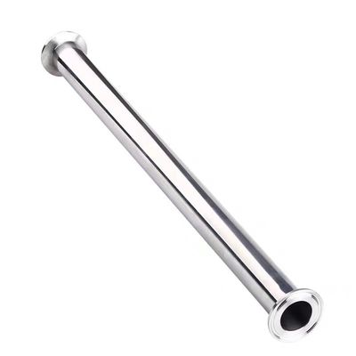 Tubo di estensione in acciaio inossidabile standard ANSI 304 316 Tri Clover per la bobina sanitaria