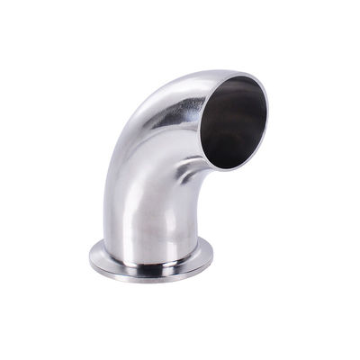 Acciaio inossidabile 304 316L Single Tri-clamp Installazione rapida 90 gradi