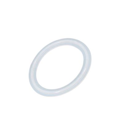 Prodotto alimentare Bianco Tri Clamp Tubo Sanitario Silicone PTFE Gasket con ferrule di gomma EPDM