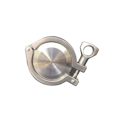 Codice della testa rotonda personalizzata Sanitaria 304/316L Acciaio inossidabile 1.5 Tri Clamp Ferrule End Cap
