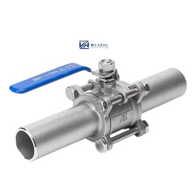 1000WOG PN16-PN64 leva con serratura allungamento manuale Butt Valvola a sfera saldata Q61F