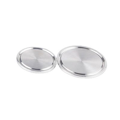 3/4''--12.0'' uguale di dimensioni sanitarie tubo in acciaio inossidabile piastra cieca veloce per 304 316L