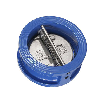 ANSI Standard Silver Ductile Iron Wafer Tipo PVC 4 pollici 8 pollici Flap Tipo Valvola di controllo