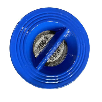 ANSI Standard Silver Ductile Iron Wafer Tipo PVC 4 pollici 8 pollici Flap Tipo Valvola di controllo