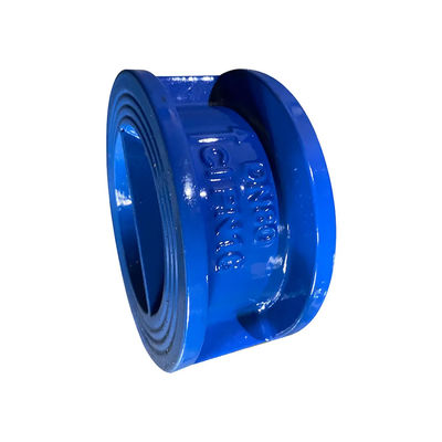 ANSI Standard Silver Ductile Iron Wafer Tipo PVC 4 pollici 8 pollici Flap Tipo Valvola di controllo