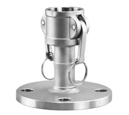 Supporto personalizzato ODM SS316 DN50 Accoppiamento Camlock con PN16 Flange Equal e Design