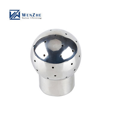 Sanitario 304 316L Acciaio inossidabile 360° CIP Spray Cleaning Ball per alimenti e bevande