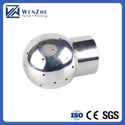 Sanitario 304 316L Acciaio inossidabile 360° CIP Spray Cleaning Ball per alimenti e bevande