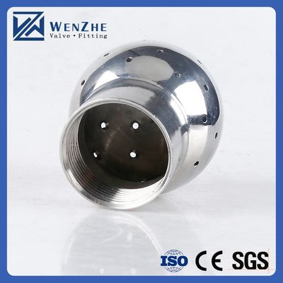 Sanitario 304 316L Acciaio inossidabile 360° CIP Spray Cleaning Ball per alimenti e bevande