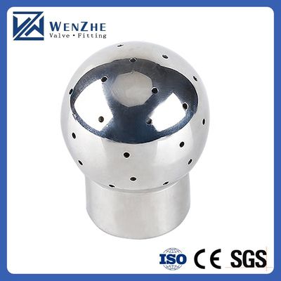 Sanitario 304 316L Acciaio inossidabile 360° CIP Spray Cleaning Ball per alimenti e bevande