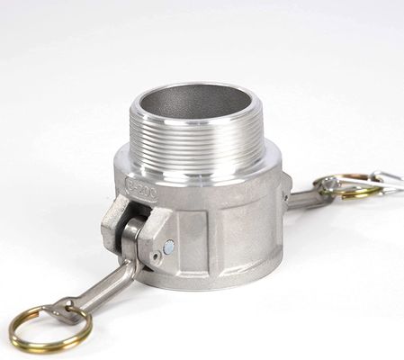 Acciaio inossidabile 301/304/316 Fitting di tubo a scanalatura a camma 2" Parte B per il collegamento sicuro
