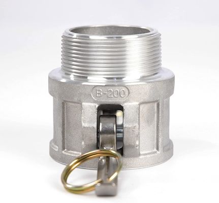 Acciaio inossidabile 301/304/316 Fitting di tubo a scanalatura a camma 2" Parte B per il collegamento sicuro