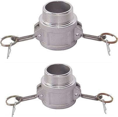 Acciaio inossidabile 301/304/316 Fitting di tubo a scanalatura a camma 2" Parte B per il collegamento sicuro