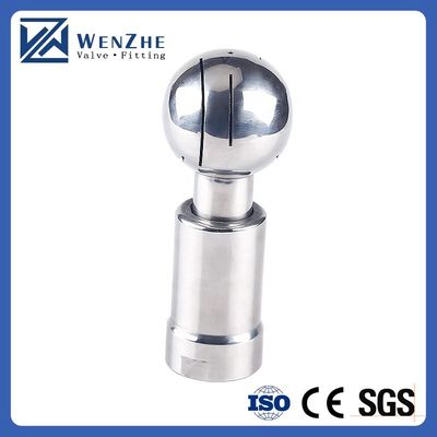 Sanitario in acciaio inossidabile Tri Clamp Rotary Spray Cleaning Ball con certificato ISO9001