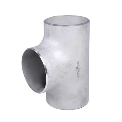 WZ 304 316 Fittings di tubi in acciaio inossidabile di grado industriale Tee saldato per tubi da 1/8"-4"