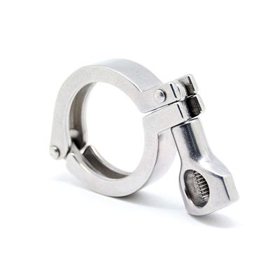 Acciaio inossidabile standard da 1,5 '304 single pin heavy duty tri clamp con nocciolo alare