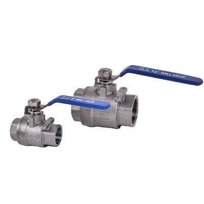 ANSI BS DIN JIS Standard in acciaio inossidabile 201304 Femminile a filo 1Pc 2pc 3pcs Valvole a sfera