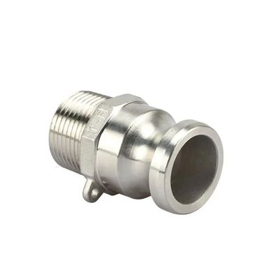 2 "Plug x 2" NPT Maschio Globale Tipo F Accoppiamento Camlock e Fitture di tubo di scanalatura per durevole