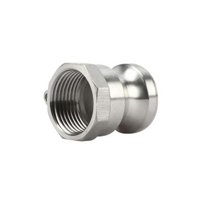 2 "Plug x 2" NPT Maschio Globale Tipo F Accoppiamento Camlock e Fitture di tubo di scanalatura per durevole