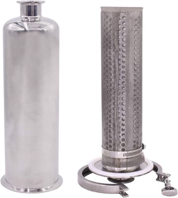 1.5 pollici filtro a triclampo SS304 Fittings igienici con filtro rettilineo in linea uguale