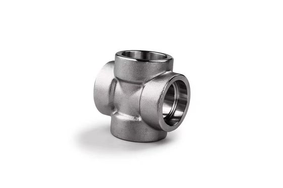Connessione per tubi trasversali in acciaio inossidabile 304 forgiato WZ 3/8" BSP filo femminile
