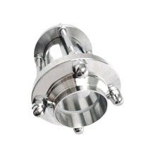 Supporto personalizzato OEM Flow Sanitary Straight Sight Glass SUS316 Tipo Tri Clamp da 3 pollici