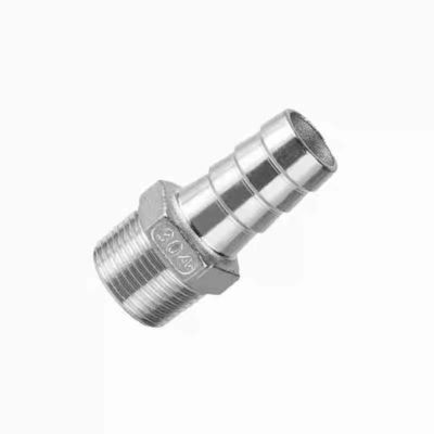 SS316 SS304 Tubo in acciaio inossidabile Fitting Connector Casting NPT BSPT Hex Hose Nipple
