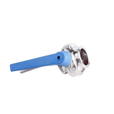 Necessità personalizzate ODM Acciaio inossidabile 304 31Tri Clamp Clover DIN 3A SMS Butterfly Valves