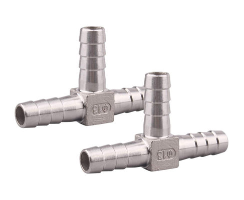 Femminile tubo in acciaio inossidabile Barb 3 Way Tee forma T Barbed 1/2 pollice Union Home Brew Fitting