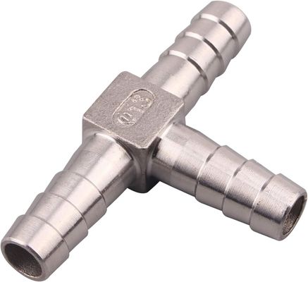 Femminile tubo in acciaio inossidabile Barb 3 Way Tee forma T Barbed 1/2 pollice Union Home Brew Fitting