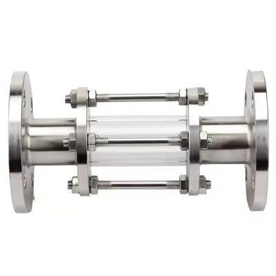 WZ acciaio inossidabile 304 316 vetro per tubi connesso a flangia per sistemi a pressione