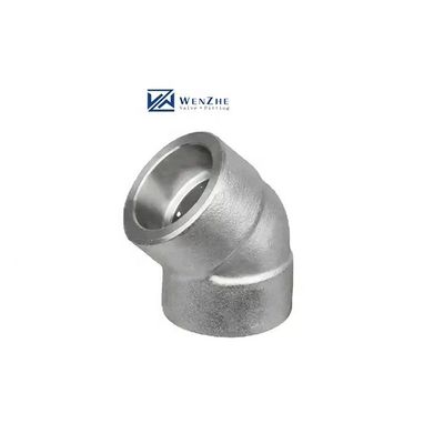 Acciaio inossidabile 304 316 316L 45 gradi presa saldata gomito 3000 6000 9000