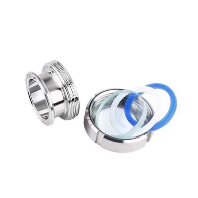 WZ sanitario SS304 316 connessione di saldatura vetro a vista rotonda con flange in acciaio inossidabile