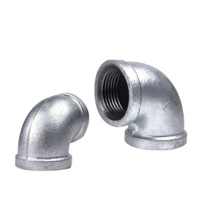 Fittings per tubi a filo galvanizzato di ferro malleabile per dimensioni uguali da 1 a 8' a prezzi competitivi