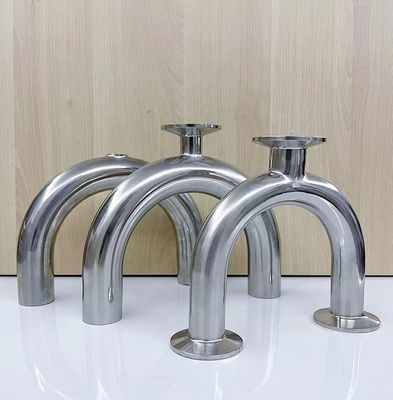RTS Sanitary 304 316L in acciaio inossidabile U-Type Tee per argento igienico di grado 1/2'-12.0