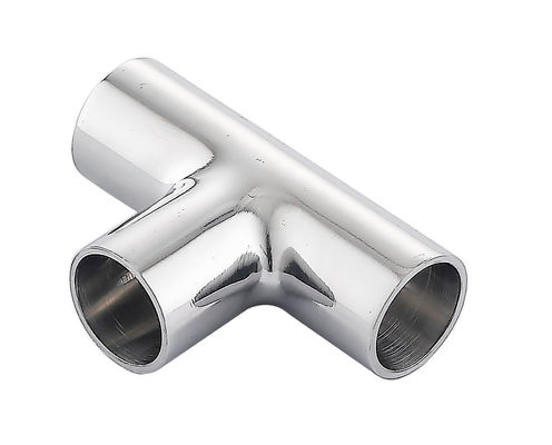 Fittings di connessione di tubi in acciaio inossidabile argento 304 316L per tubi di saldatura industriale