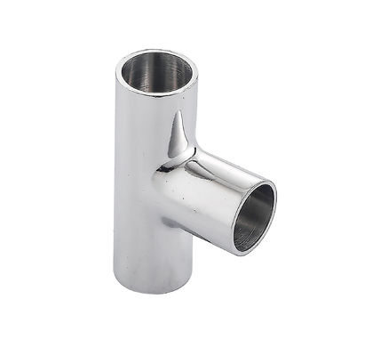 Fittings di connessione di tubi in acciaio inossidabile argento 304 316L per tubi di saldatura industriale