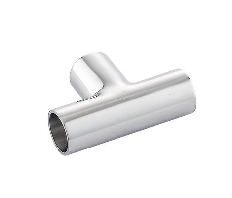 Fittings di connessione di tubi in acciaio inossidabile argento 304 316L per tubi di saldatura industriale
