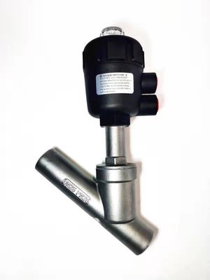 DN15-DN80 Acciaio inossidabile 304 filtro a vapore pneumatico tipo Y Valvola di sedile ad angolo per farmacia di disinfezione