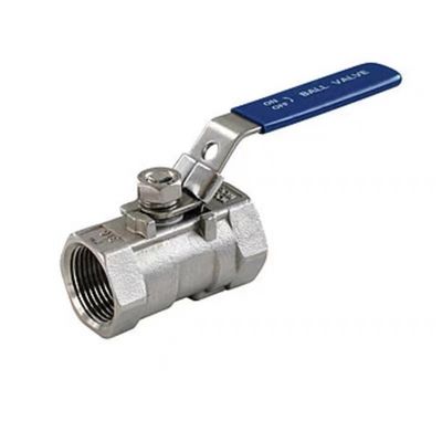 WZSS201 304 316 1 PC Valvola a sfera manuale in acciaio inossidabile con blocco NPT BSP BSPT 1/4''-4.0