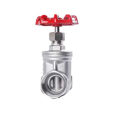 CF8 Valvola di apertura manuale a filo interno per olio di gas acqueo DN5-DN200 Codice di testa cilindrica
