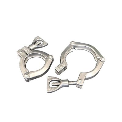 WENZHE Ss304 316L in acciaio inossidabile 3Pc Pipe Quick Tri Clamp Three Piece Clamp Ferrul Clamp