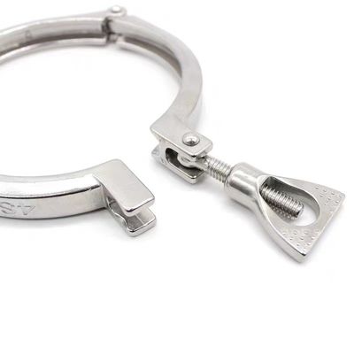 Supporto personalizzato Tre pezzi di pinza Ferrule in acciaio inossidabile 304 316 316L DIN SMS 3A
