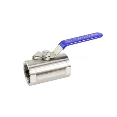 Valvola a sfera larga a filo in acciaio inossidabile ad alta temperatura 201 NPT BSP per vite interne