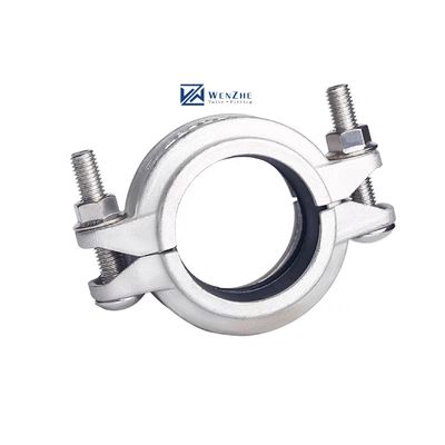 Acciaio inossidabile forgiato 304 316 316L Pressione elevata di tubature a scanalatura con pinza 1-4" DN25-DN100