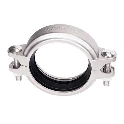 Acciaio inossidabile forgiato 304 316 316L Pressione elevata di tubature a scanalatura con pinza 1-4" DN25-DN100